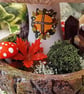 Decorative Mushroom Cottage in a Pot - Image 6