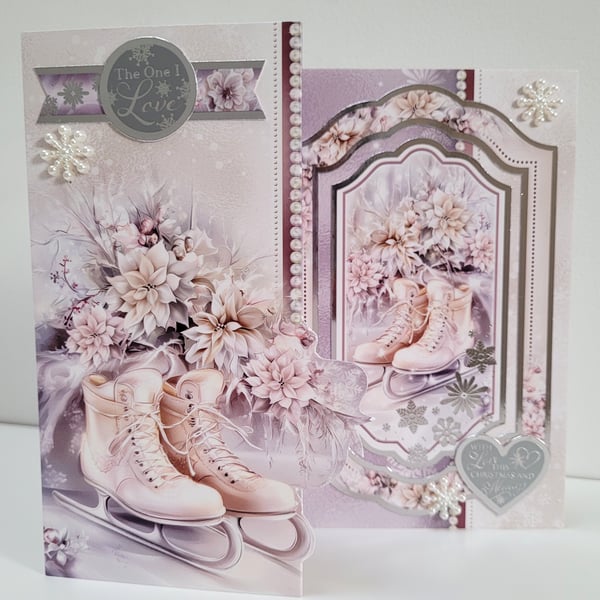 COMMISSION PIECE - RESERVED FOR RIC - One I Love Christmas Card