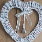 Fabric Christmas Wreath