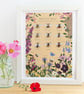 'British Bees and Pollinator Friendly Plants' Illustration Print A4 Unframed  - Image 4