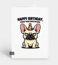 Funny Grumpy Birthday Card For Him Or Her - Expectations Dog - Image 1
