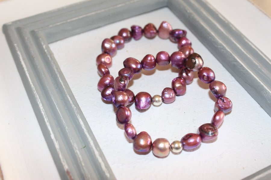 Freshwater pearl bracelets 