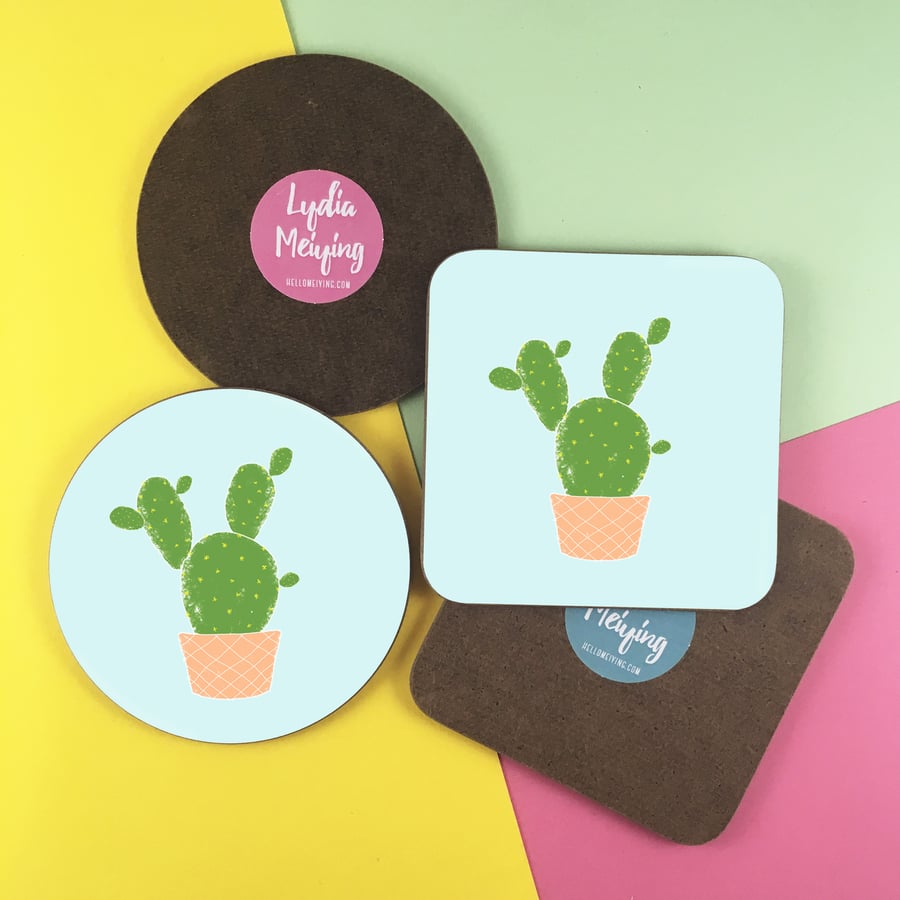 Succulent Coaster (4)
