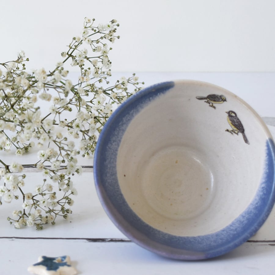 birdie bowl - handmade pottery
