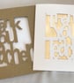 Thank you teacher blank cards with insert, handmade blank cards. - Image 2