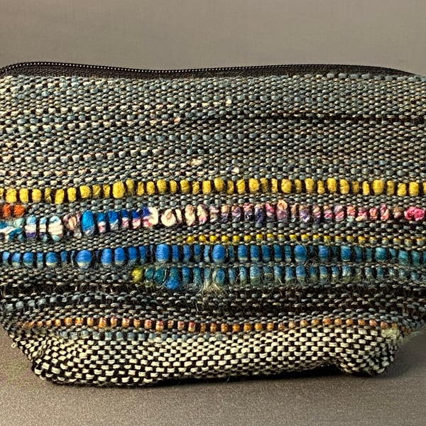 Hand Woven Zippered Purse