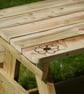 Childrens Wooden Outdoor DanDan Picnic Bench - Image 3