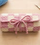 Handmade Checkerboard Crochet Hook Roll Pouch Storage Organiser for Crocheters - Image 8