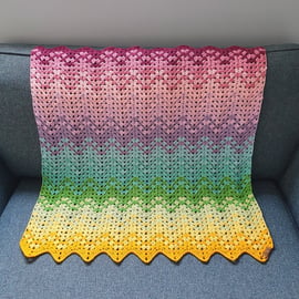 Rainbow Confetti Baby Blanket