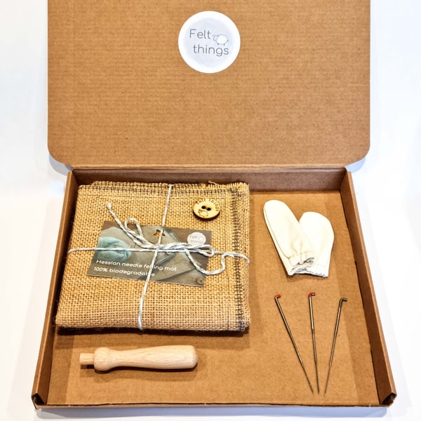 Beginner Needle Felting Starter Kit: Tools & Supplies