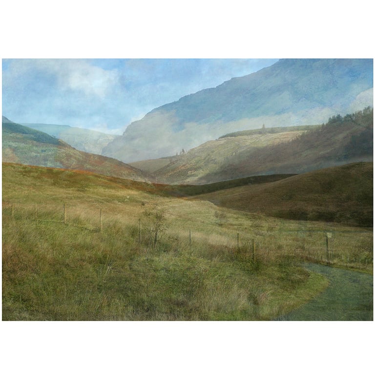 'The Road To Tregaron 1'  A Welsh Dreaming