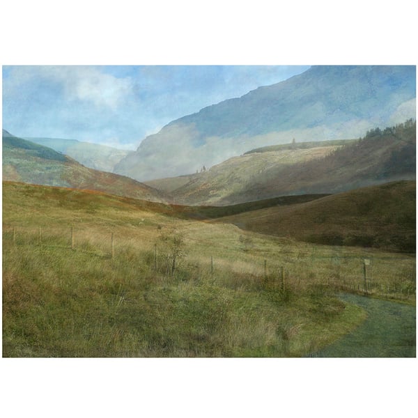 'The Road To Tregaron 1'  A Welsh Dreaming