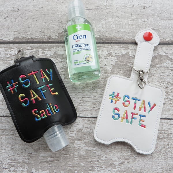 Personalised Hand Sanitiser Alcohol Gel Holder