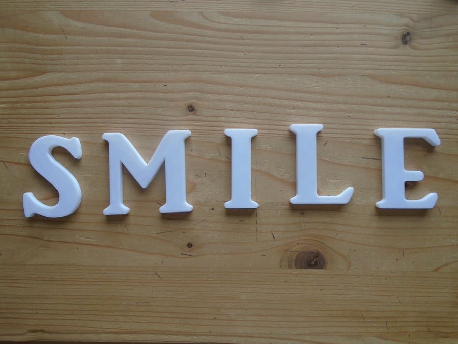 Smile Self Adhesive letters 