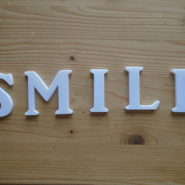 Smile Self Adhesive letters 
