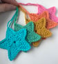 Crochet Star Decorations- Rainbow Sets - Image 3