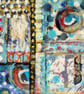"Layered whispers"  an abstract collage - Image 3