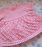 REDUCED 14" Newborn Short Sleeve Dress - Image 1