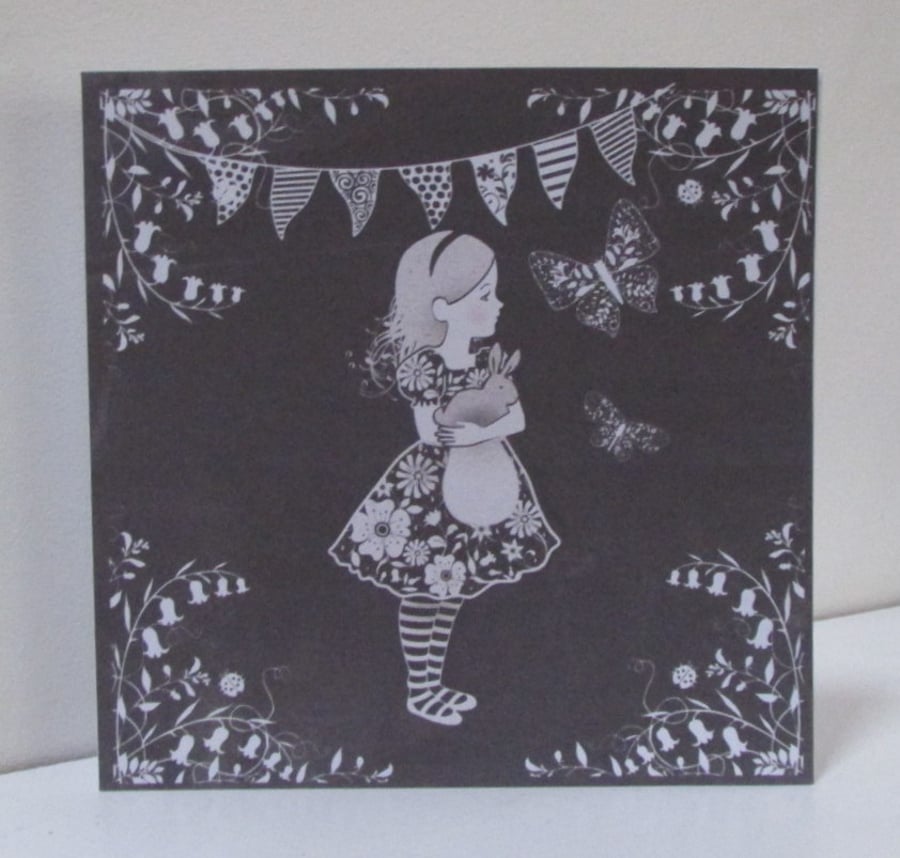 Alice in Monochrome Card