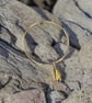 Sterling Silver Bangle With A Cowrie Shell Charm - Image 4