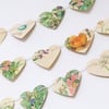 Heart Bunting - Spring Flowers Garland