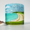 Rhossili fused glass curve