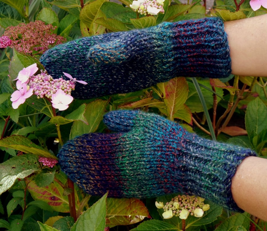 Mittens Knitted