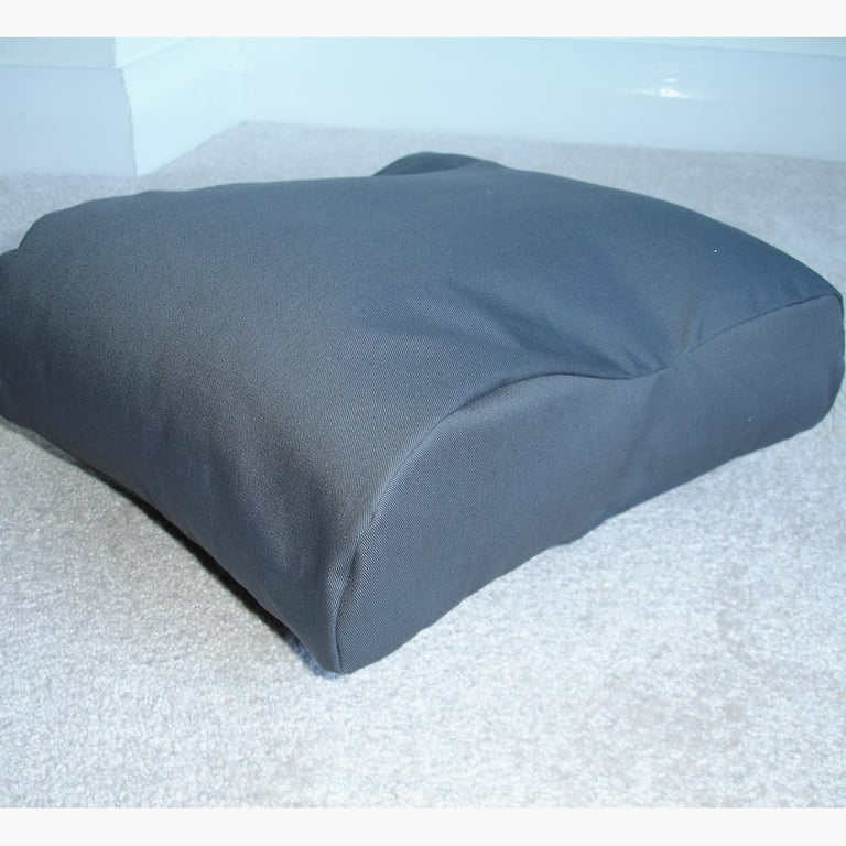 Tempur Pedic Original Travel Neck Pillow Cover Orthopaedic Dark Grey