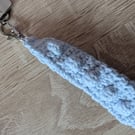Sky Blue Wristlet Keyring