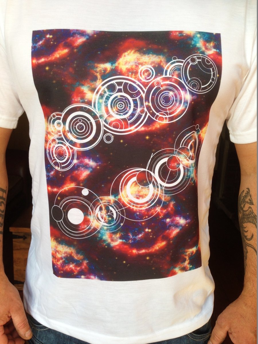 Dr Who Personalised Name in Gallifreyan font T-Shirt