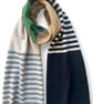 Striped and blocked Big Scarf - Image 1