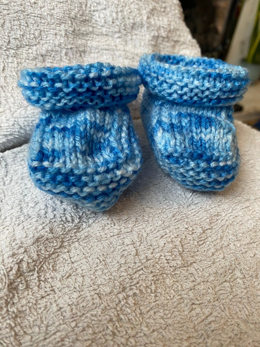 Out of the Blue Booties