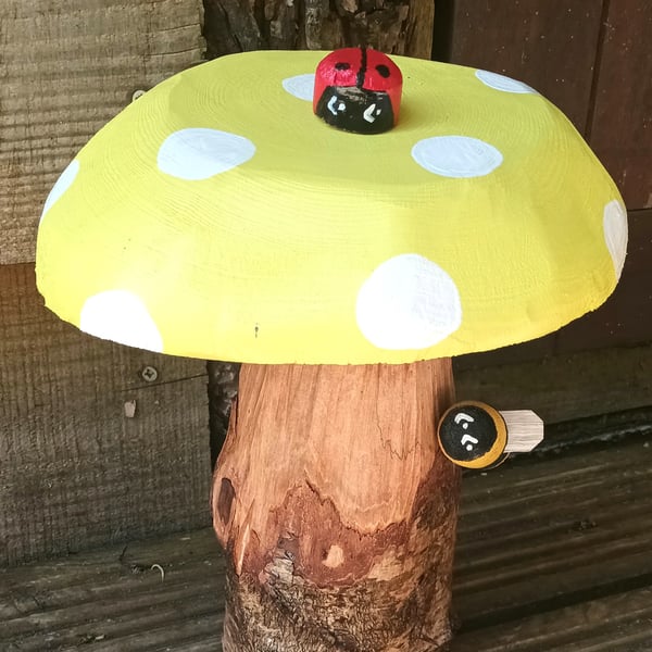 Yellow Spotty Toadstool