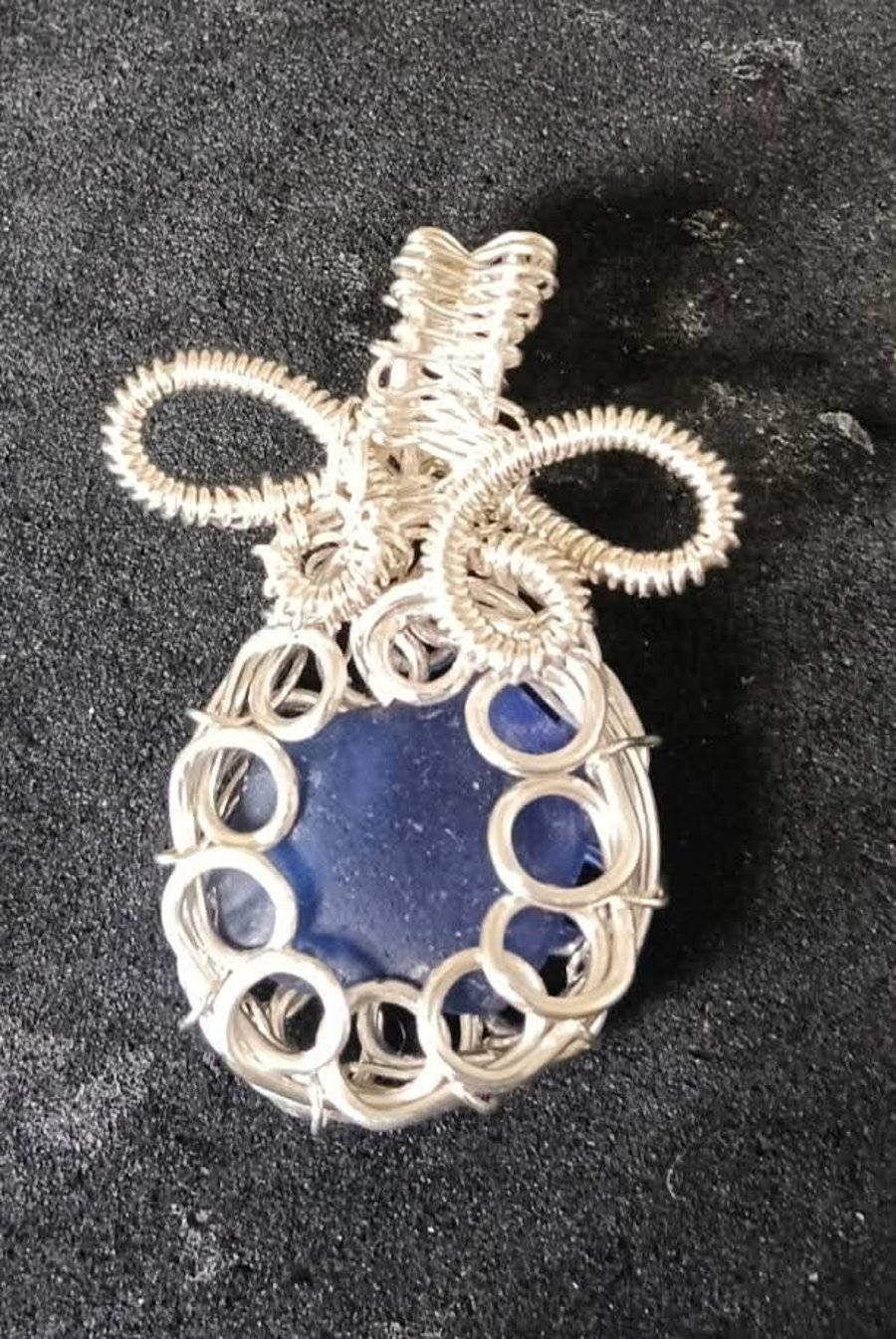 BLUE BIRD'S-EYE Pendant 
