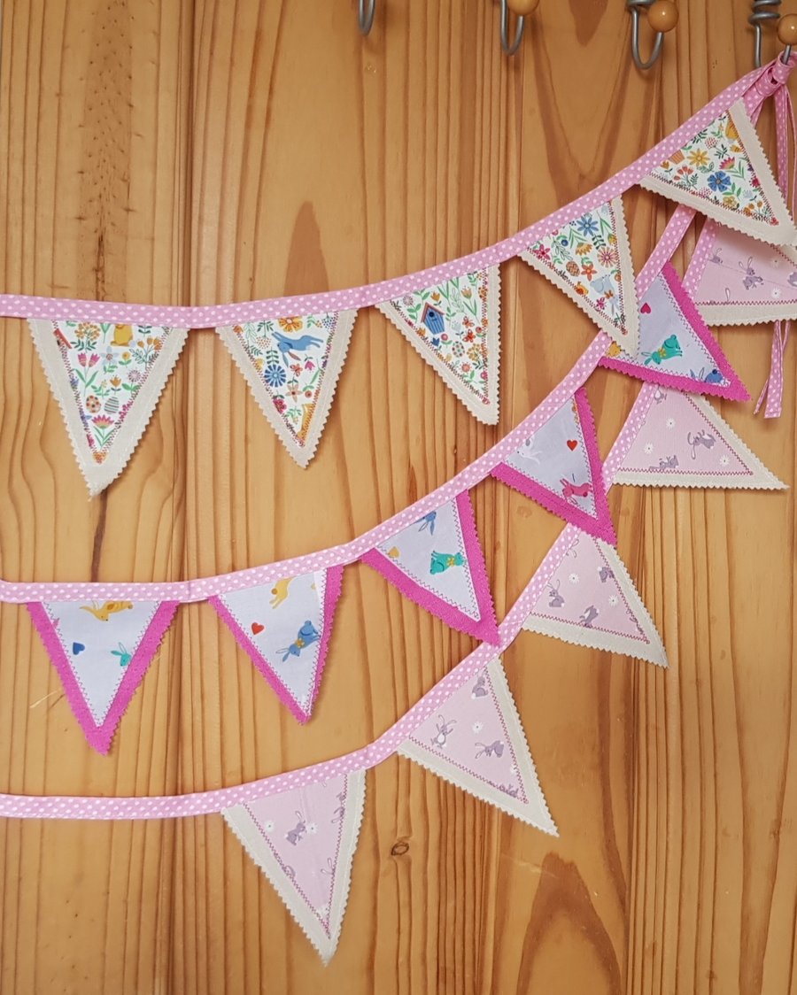 Easter mini bunting in a bag