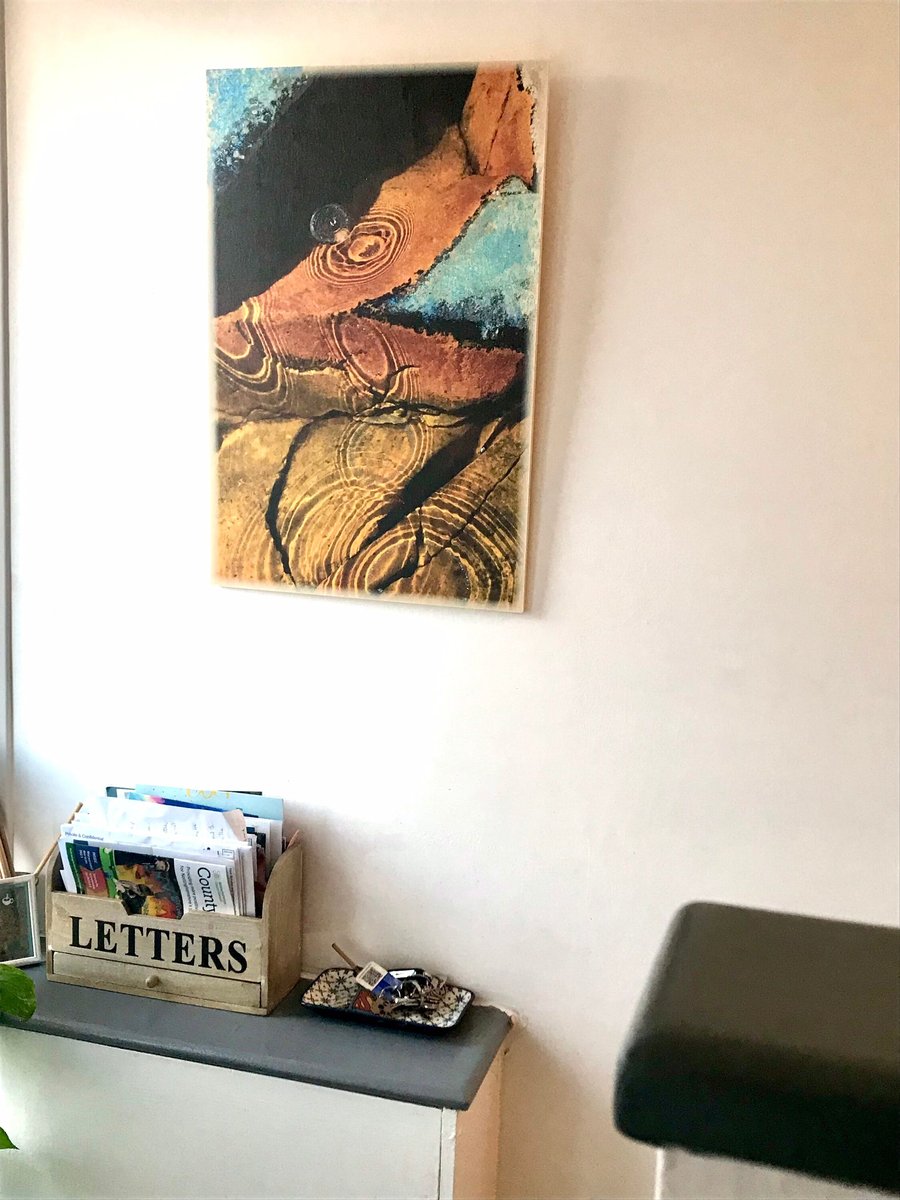 Scotland Landscape painting, Captured Freedom 2, original painting from a collec