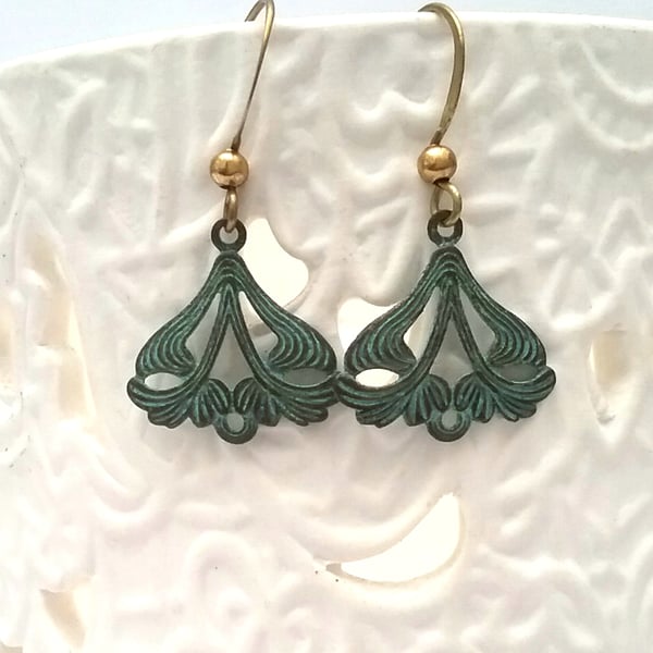 Art Naouveau Dainty Earrings 