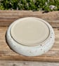 Handmade White Speckle Ceramic Garlic Grater - Stoneware - Image 2