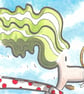 'The Melon Car' an A4 sized original artwork - Image 2