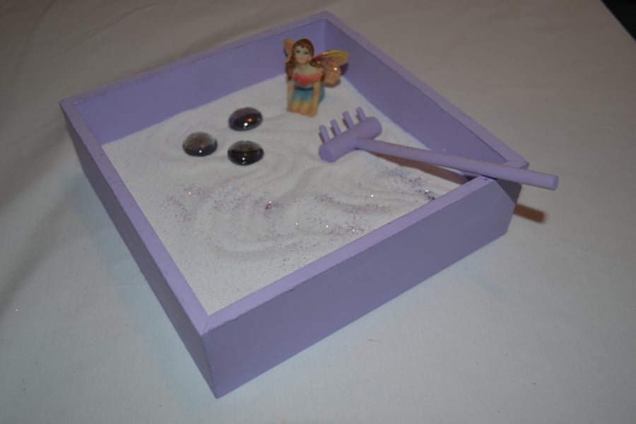 Small Lilac Fairy Garden