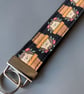 Hedgehog in plant pot wristlet keychain. Hedgehog keyring. Hedgehog wrist strap  - Image 3