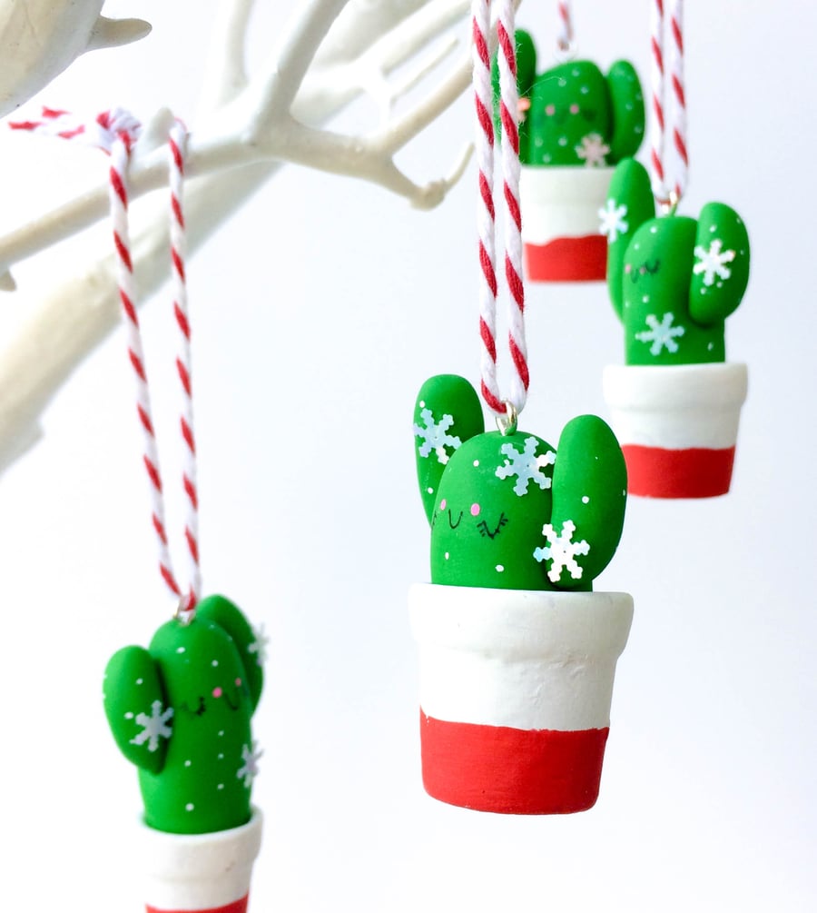 Christmas Cacti decoration