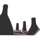 Gladstone original linocut