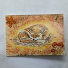 Sleepy - Greetings Card