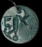 Ceramic Love Token: Keepsake: Blue