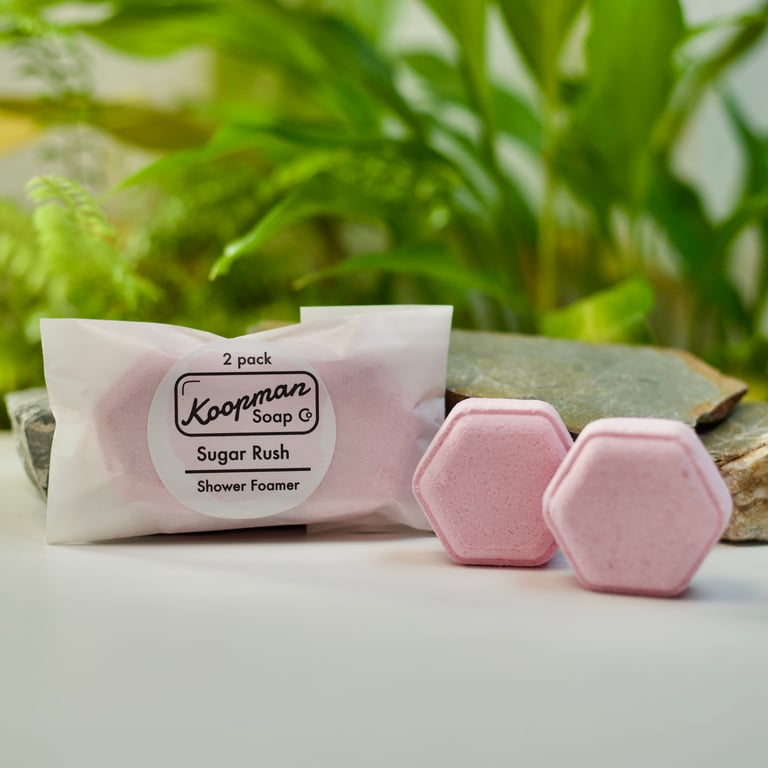Sugar Rush Handmade Shower Foamer (2 Pack)