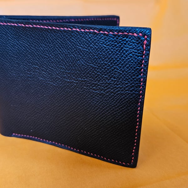 Epsom leather bifold wallet