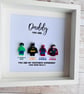 Dad Daddy Superhero Minifigures Frame - Image 2