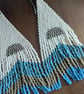 Beaded fringe earrings 