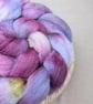 Hand Dyed Falkland Merino Top 104g Spinning Fibre - Heather - Image 1